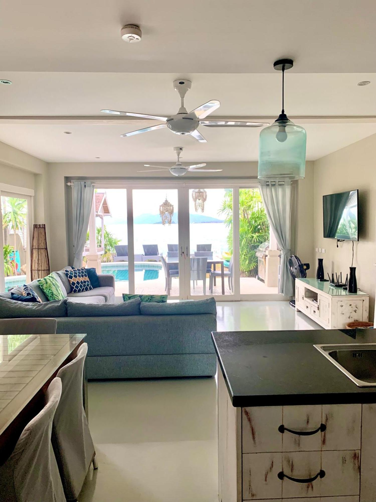 Beachfront Villa Charmant With Private Pool Koh Samui Exterior foto