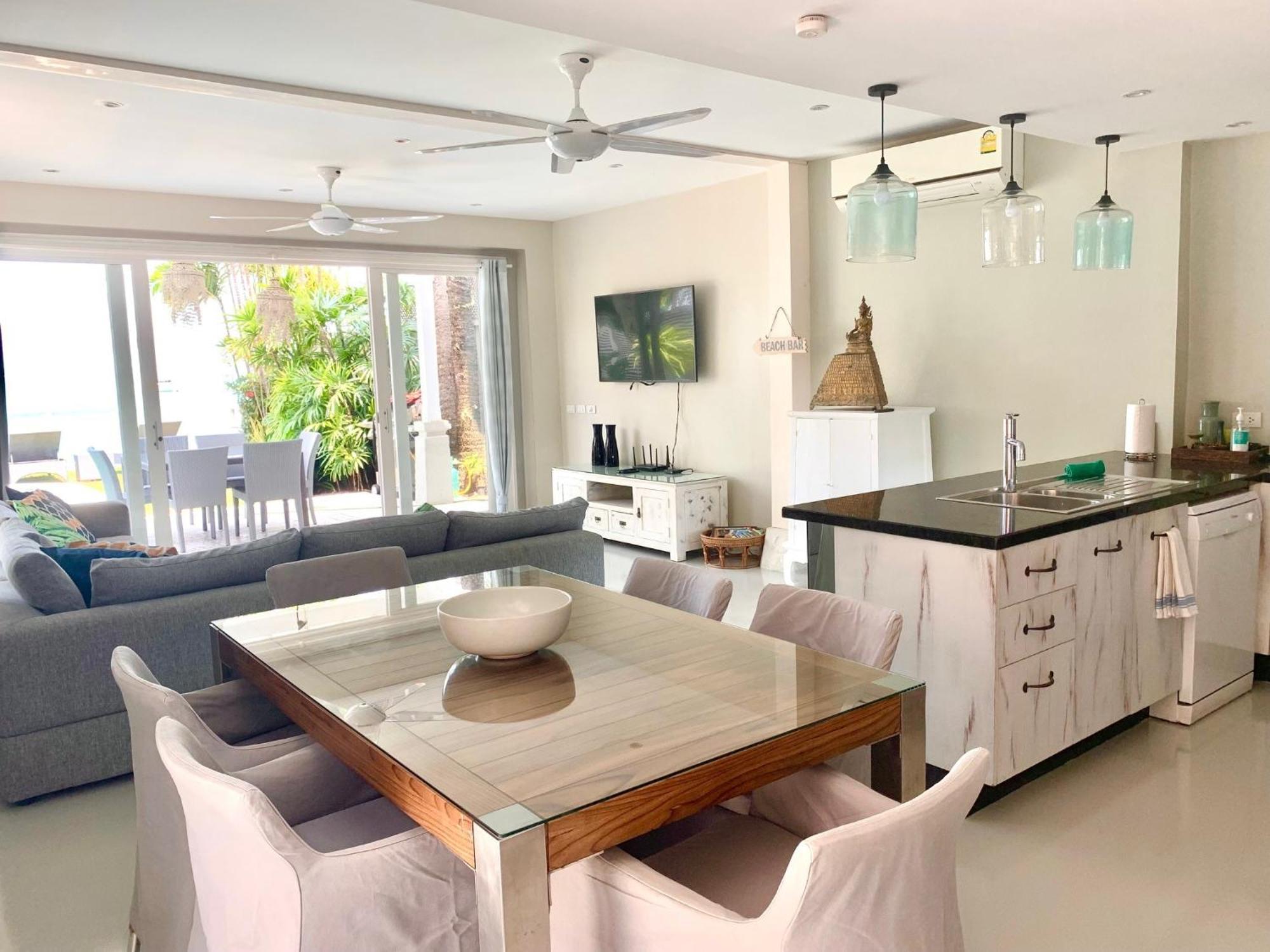 Beachfront Villa Charmant With Private Pool Koh Samui Exterior foto